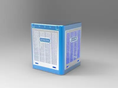 Cooler air purifier Free 3D model