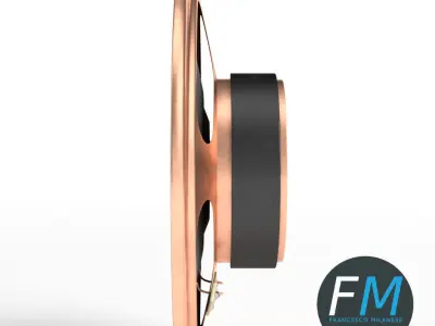 Small speaker 3D model