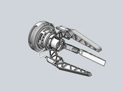 Robotic Hand 3D model purchase