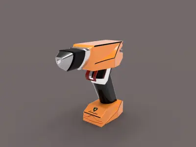 Drill Machine 3D model
