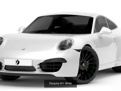 Porsche 911 Collection 3D Model Pack