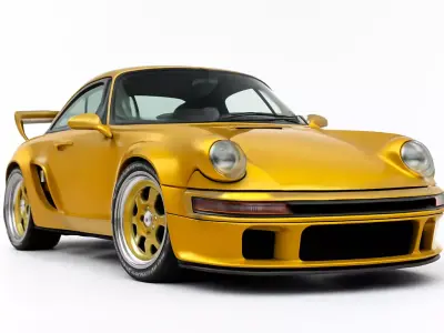 Porsche 911 Restomod Air Sportscar 3D model