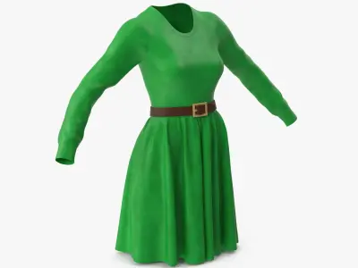  Dress Green with Belt 