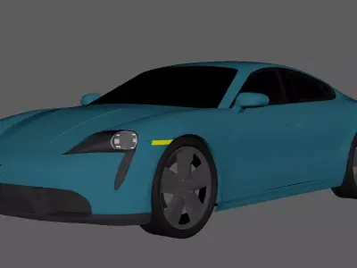 Porsche Taycen Free 3D model