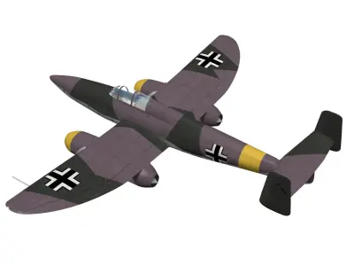 Heinkel He 280 V2 3D model purchase