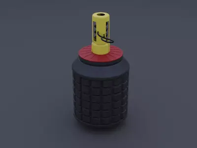 japanese bomb type 96 3D model