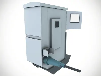 Electrical Switch Box 3D model