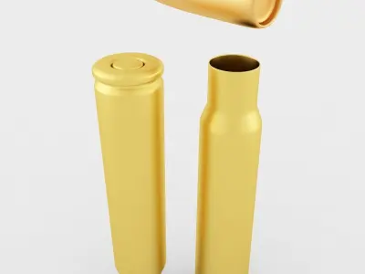 7 92x57mm Mauser Cartridge Bullet 3D model