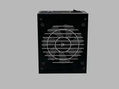 Power Supply Corsair SF 600W Free 3D model