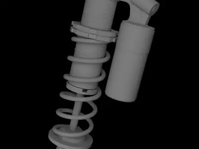 Ohlins Low-poly 3D model