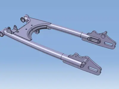 Swingarm Yamaha YBR 125 3D model
