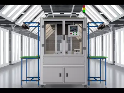 Laser marking machine 3D model by forestlsls