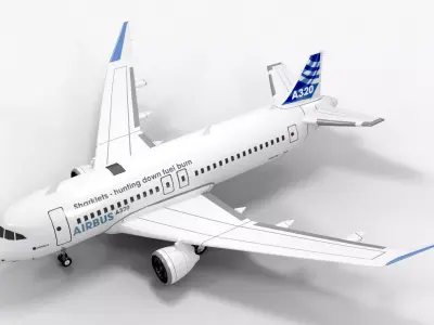 Plane 3D model get