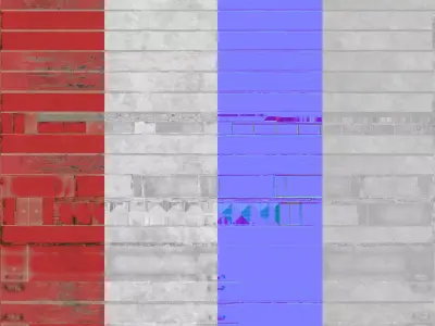 Steel Crane Mats 03 3D model