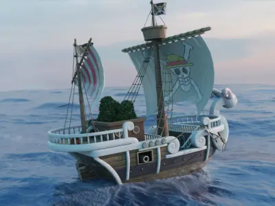 Going Merry from One Piece 3D model