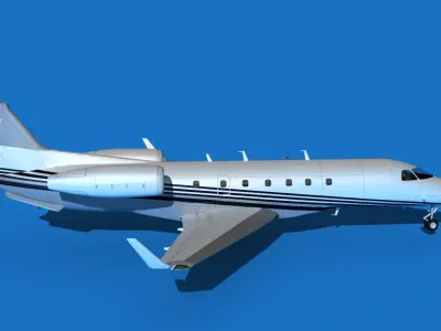 Embraer Legacy500 V02 3D model