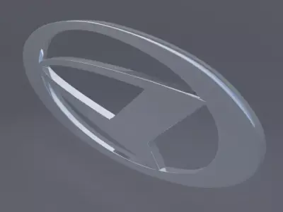Daihatsu Logo 3D model