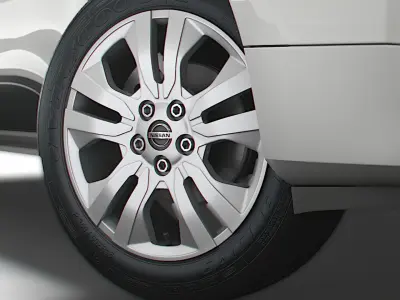 Nissan NV 300 Van 2021 wheel 3D model