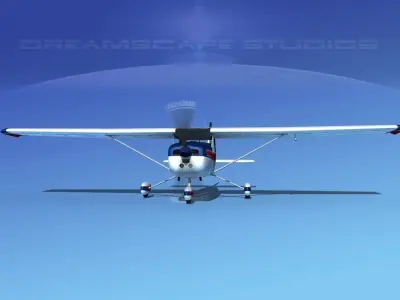 Cessna 152 Aerobat V01 3D model