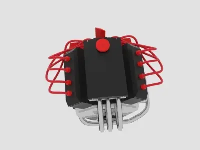  Engine Flext  3D model