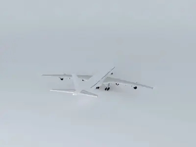Template Airbus A340 200 Free 3D model