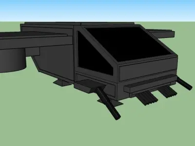 space ship 3D model purchase