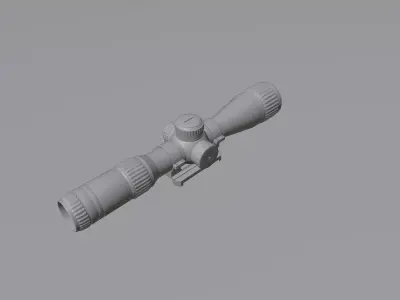 long scope 3D model