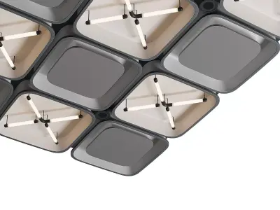 Ceiling 13 Low-poly 3D model