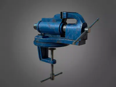 Table vise 3D model