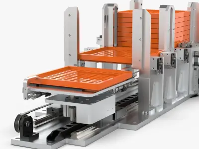 Tray Plate Loading Module 3D model