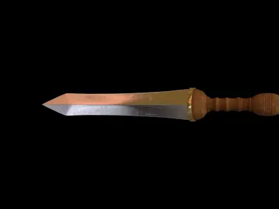 Historical Weapon - Gladius Low-poly 3D model