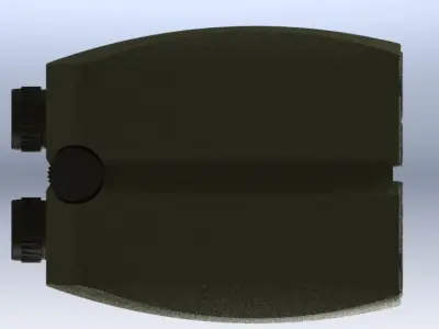 Military Binocular LRF 3D model