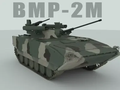 BMP-2M Berezhok 3D model purchase