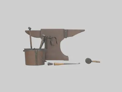 Smithingtools Model Low-poly 3D model