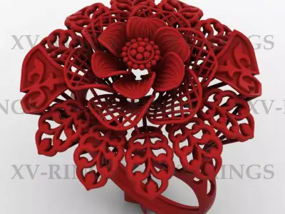 NEW TURKISH RING XV-38 3D print model