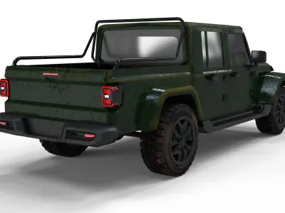 Jeep Gladiator  3D model purchase