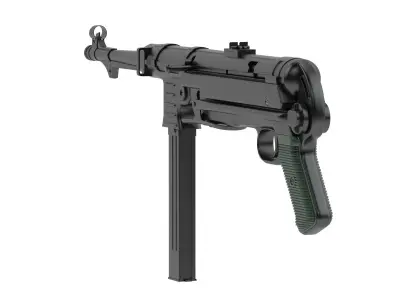 MP 40  3D model purchase