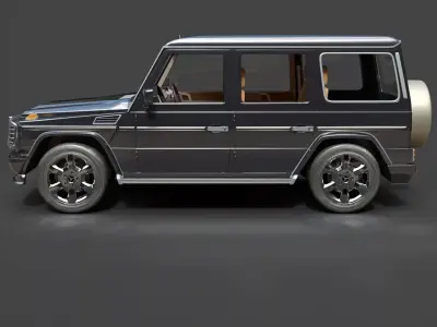 Mercedes-Benz G-Class W463 - High-Poly Luxury SUV 3D model