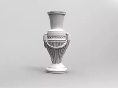 Decorated jar 3D print model