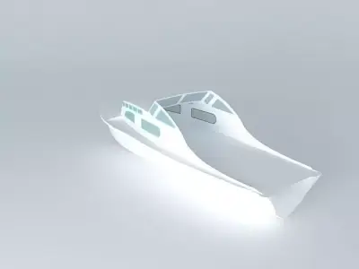 Cabarello boat Free 3D model