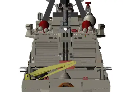 US Coast Guard Legend Class Cutter RCReady 3D print model