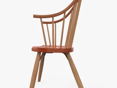 Moser armchair 3D model