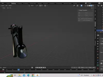 AK-47 ak rifle 3D model