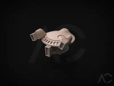 Shield Drone AC Free 3D print model