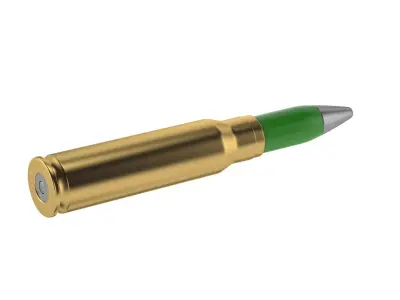 Bullet 30mm Caliber  3D model