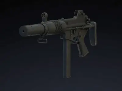 Daewoo K7 Low Poly Low-poly 3D model