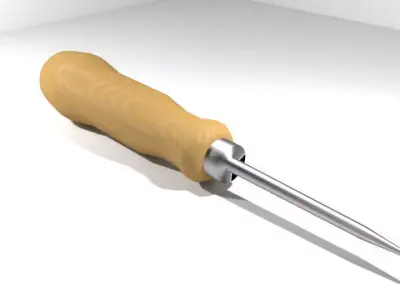 Craftsman Handtools - Awl 3D model