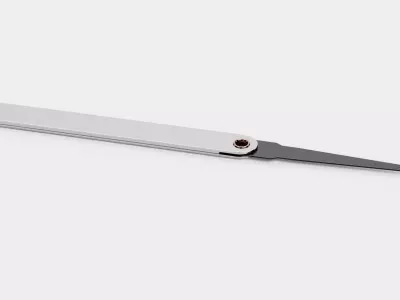 Lockpick V1 - Saw Rake Steel Pick Handtool 3D model