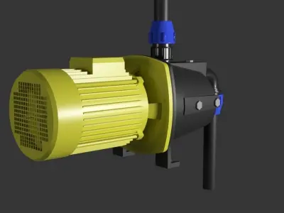 centrifugal pump Free 3D model