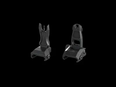 FB Radom Ironsights Low-poly 3D model